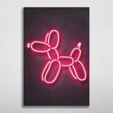 Neon Balloon Dog