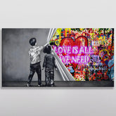 Unveiling love is all we need