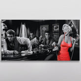 Elvis Presley and Marilyn Monroe