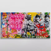 LOVE IS ALL WE NEED Graffiti