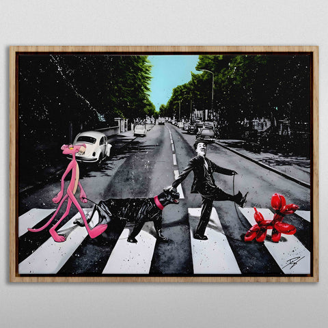 Pink on Abbey