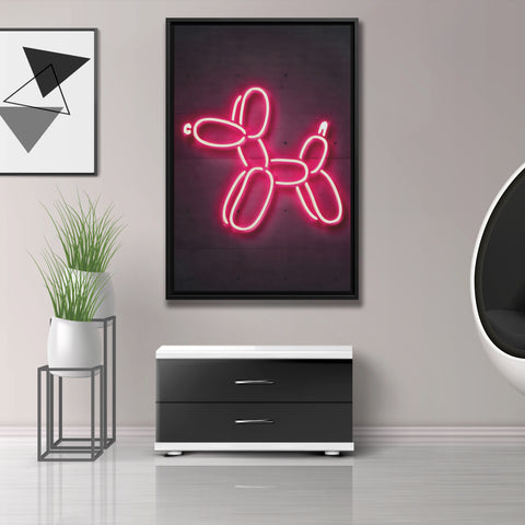 Neon Balloon Dog