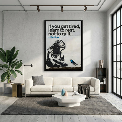 BANKSY Rest, Not Quit