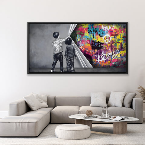 Unveiling Art Behind the Wall