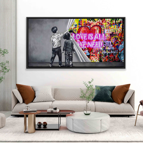 Unveiling love is all we need