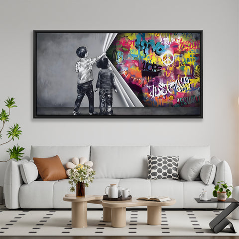 Unveiling Art Behind the Wall