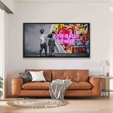 Unveiling love is all we need