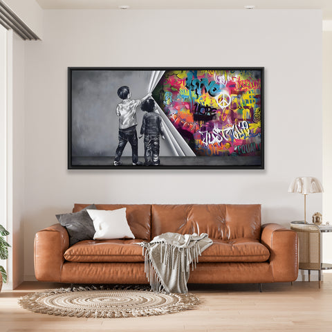 Unveiling Art Behind the Wall