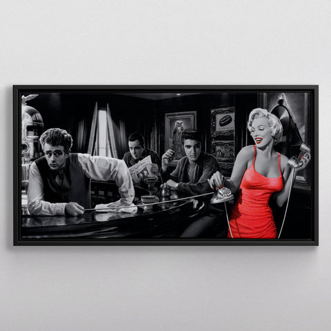 Elvis Presley and Marilyn Monroe