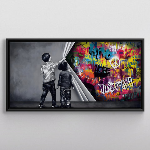 Unveiling Art Behind the Wall
