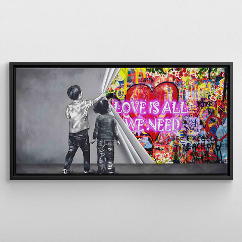 Unveiling love is all we need