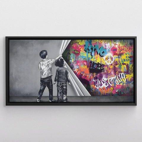 Unveiling Art Behind the Wall