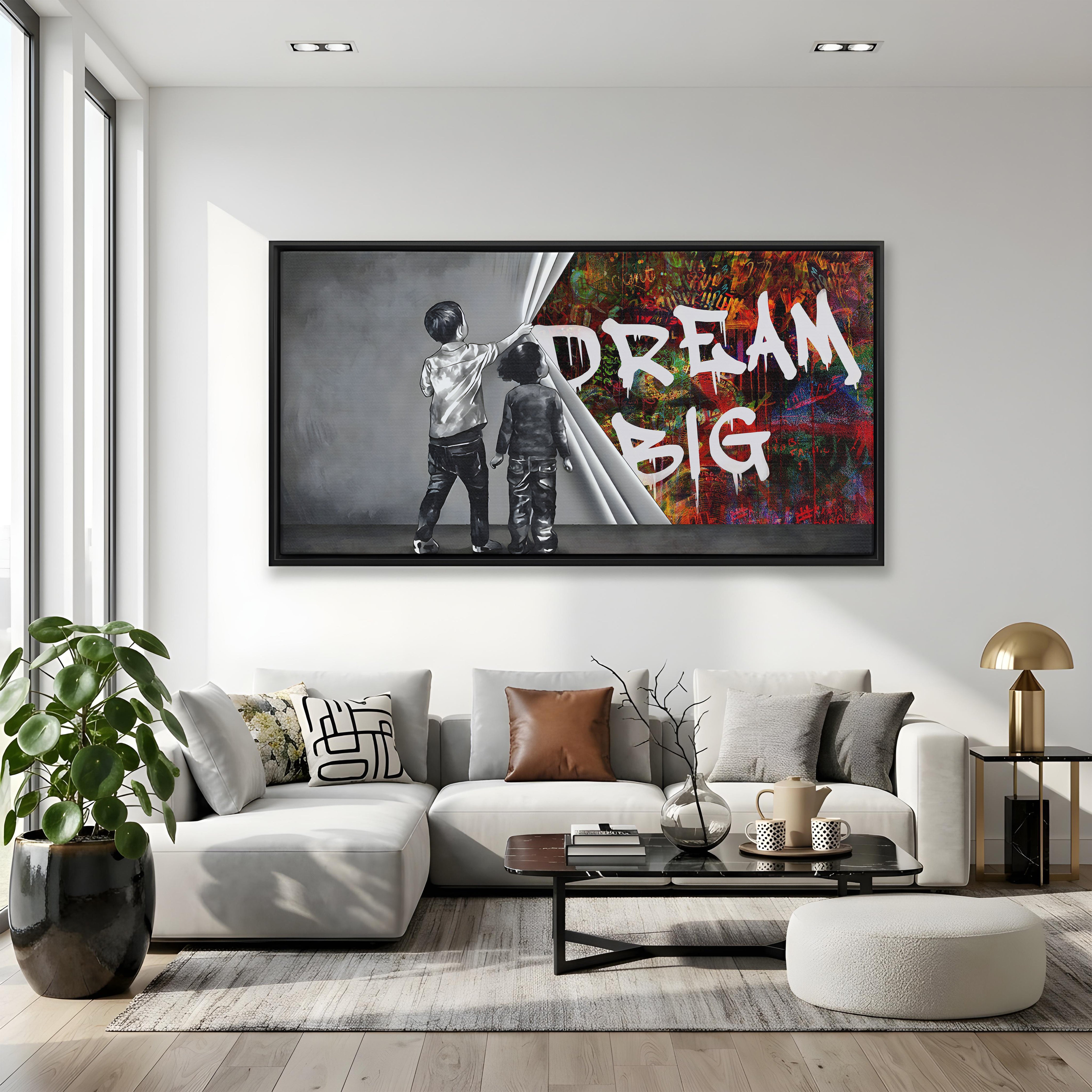 Unveiling Frame Unveiling Art Behind The Wall - Graffiti Wall Art Canvas – Leah Ideas