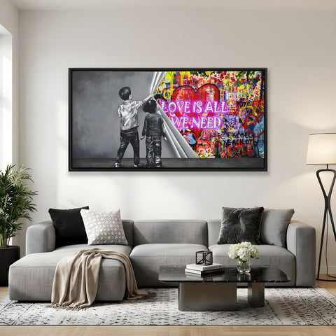 Unveiling love is all we need