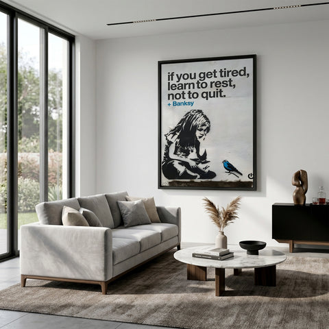BANKSY Rest, Not Quit