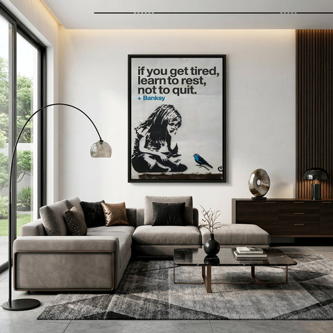 BANKSY Rest, Not Quit