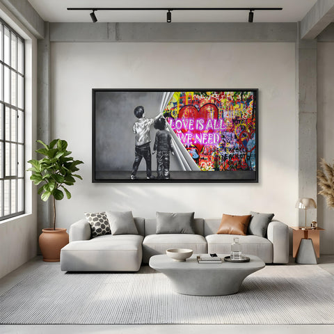 Unveiling love is all we need