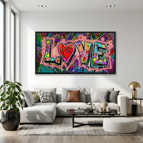 STREET WALL LOVE NEON