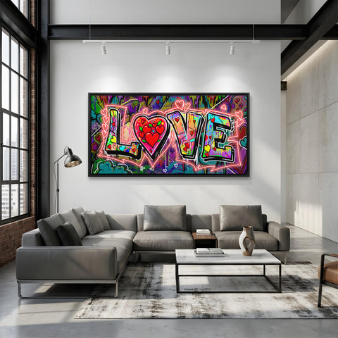 STREET WALL LOVE NEON