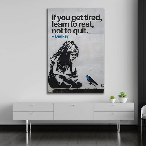 BANKSY Rest, Not Quit