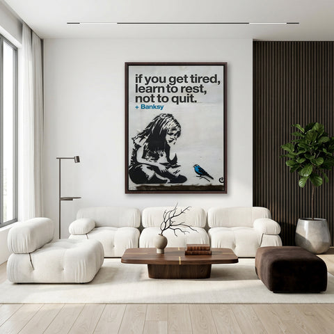 BANKSY Rest, Not Quit