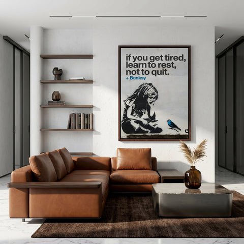 BANKSY Rest, Not Quit