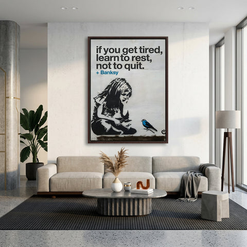 BANKSY Rest, Not Quit