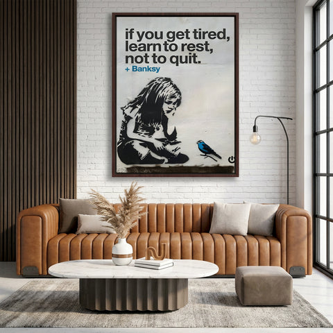 BANKSY Rest, Not Quit