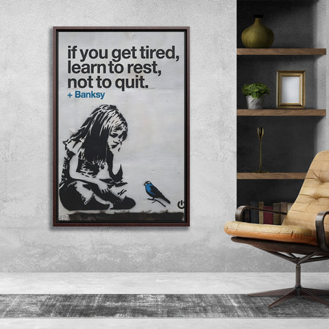 BANKSY Rest, Not Quit