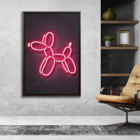 Neon Balloon Dog