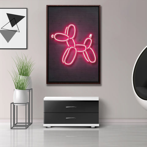 Neon Balloon Dog