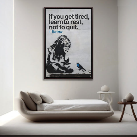 BANKSY Rest, Not Quit