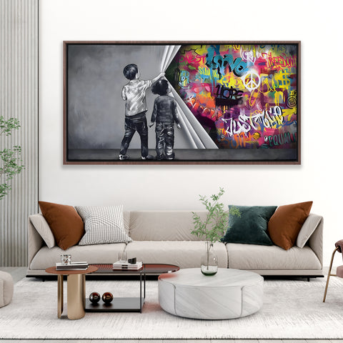 Unveiling Art Behind the Wall