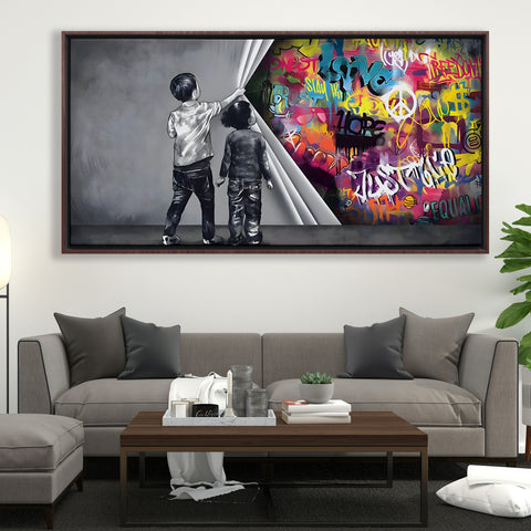 Unveiling Art Behind the Wall