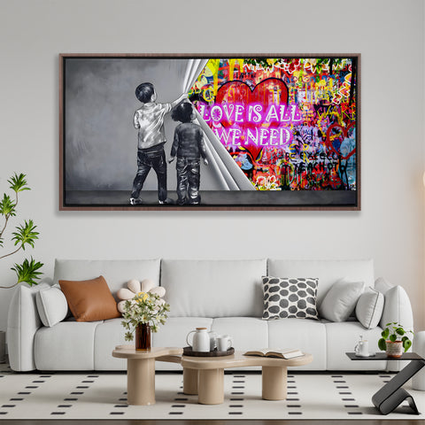 Unveiling love is all we need