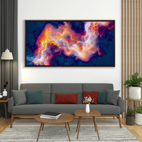 Abstract Fire Sky
