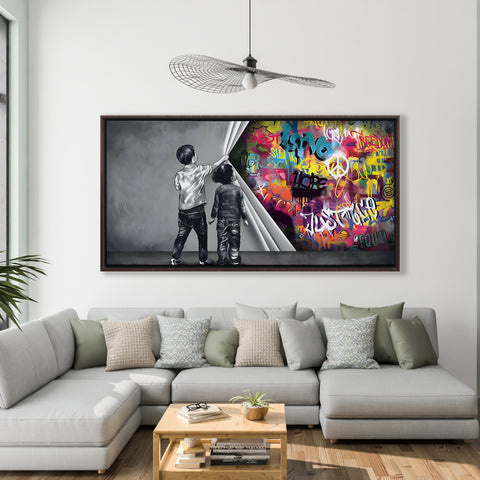 Unveiling Art Behind the Wall