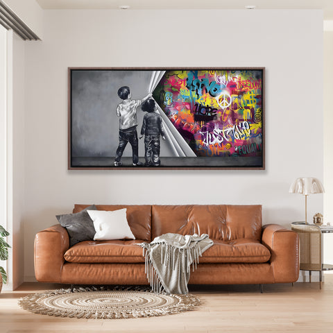 Unveiling Art Behind the Wall