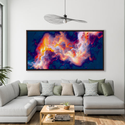 Abstract Fire Sky