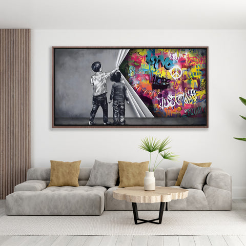 Unveiling Art Behind the Wall