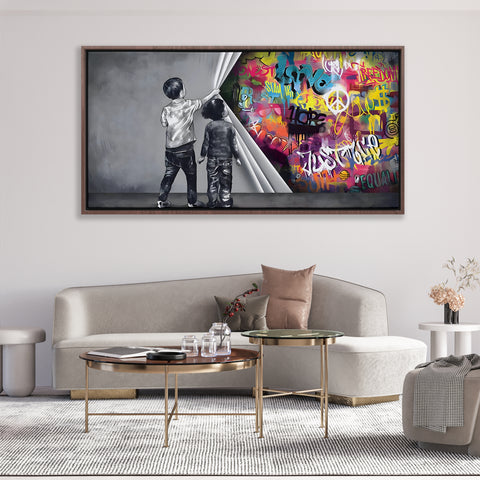 Unveiling Art Behind the Wall