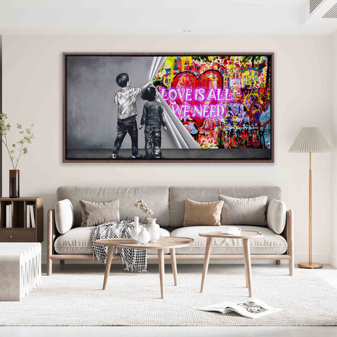 Unveiling love is all we need