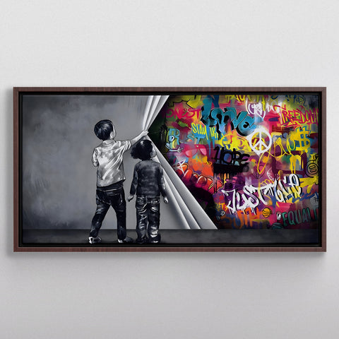 Unveiling Art Behind the Wall