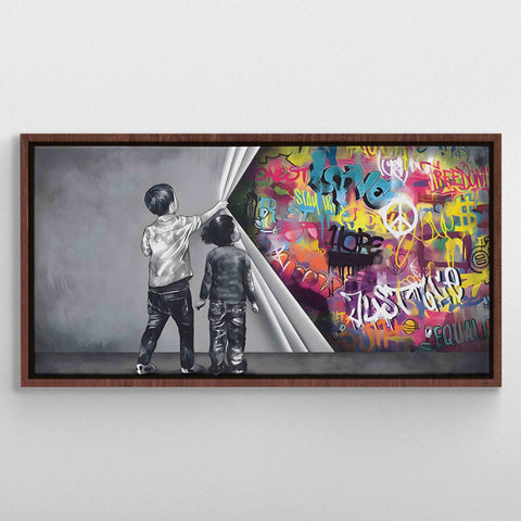 Unveiling Art Behind the Wall