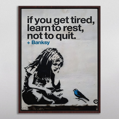 BANKSY Rest, Not Quit