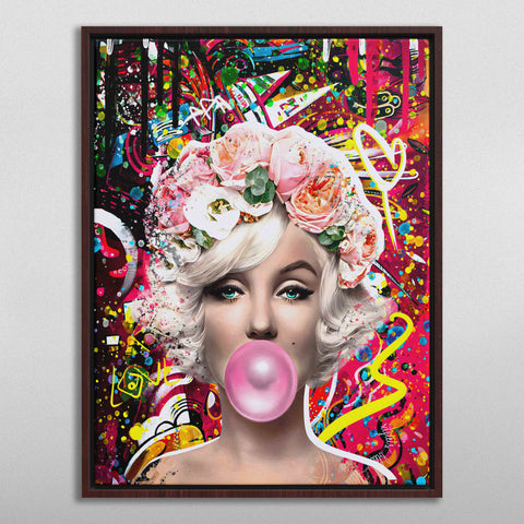 Gum Marilyn Monroe and Audrey Hepburn