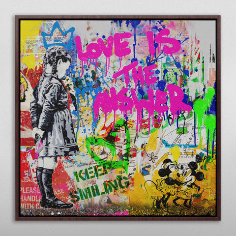 Love is the answer- Keep smiling