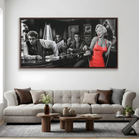 Elvis Presley and Marilyn Monroe
