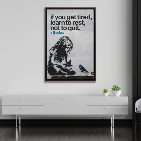 BANKSY Rest, Not Quit