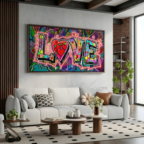 STREET WALL LOVE NEON